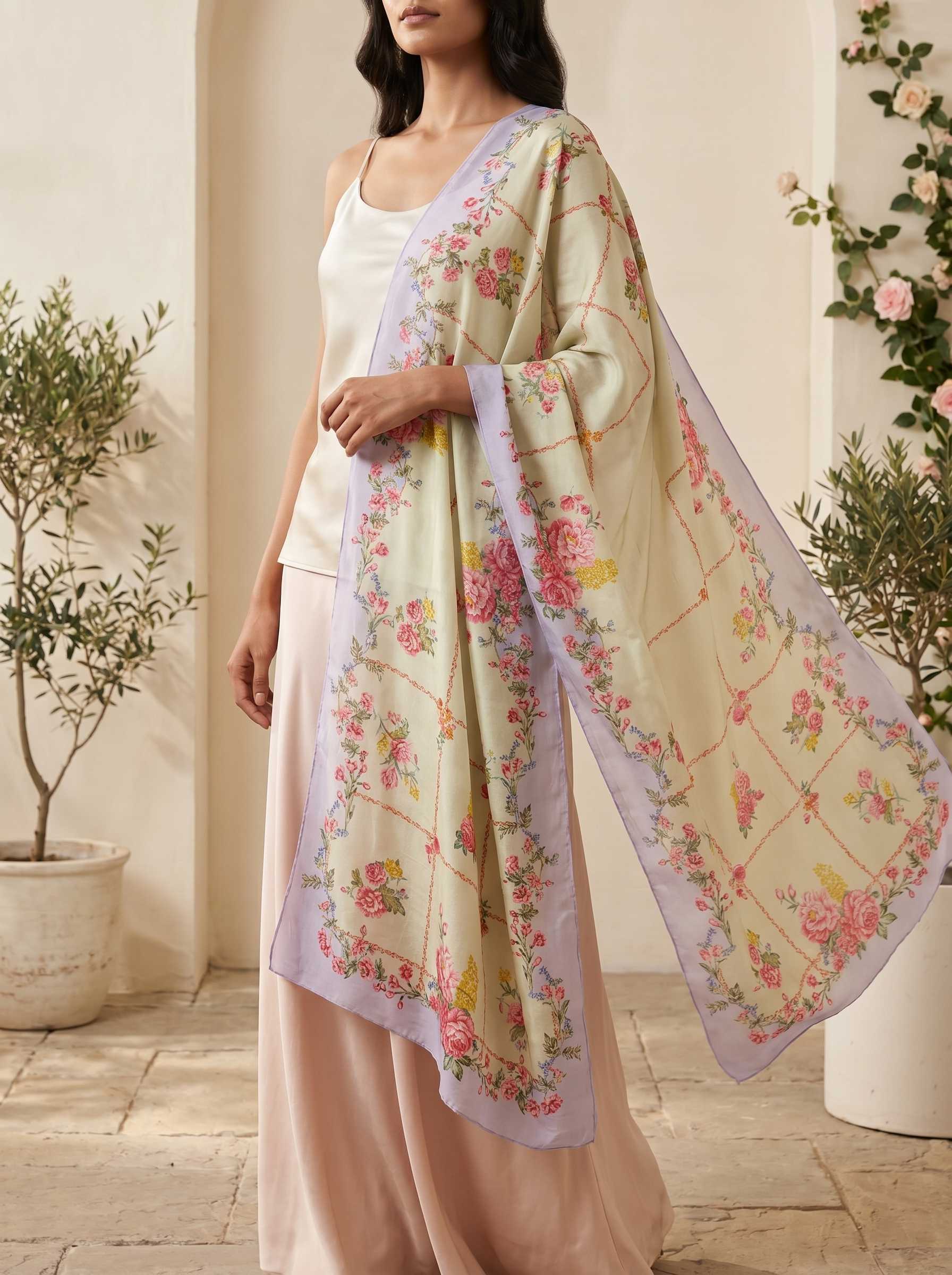 Blush Trellis
