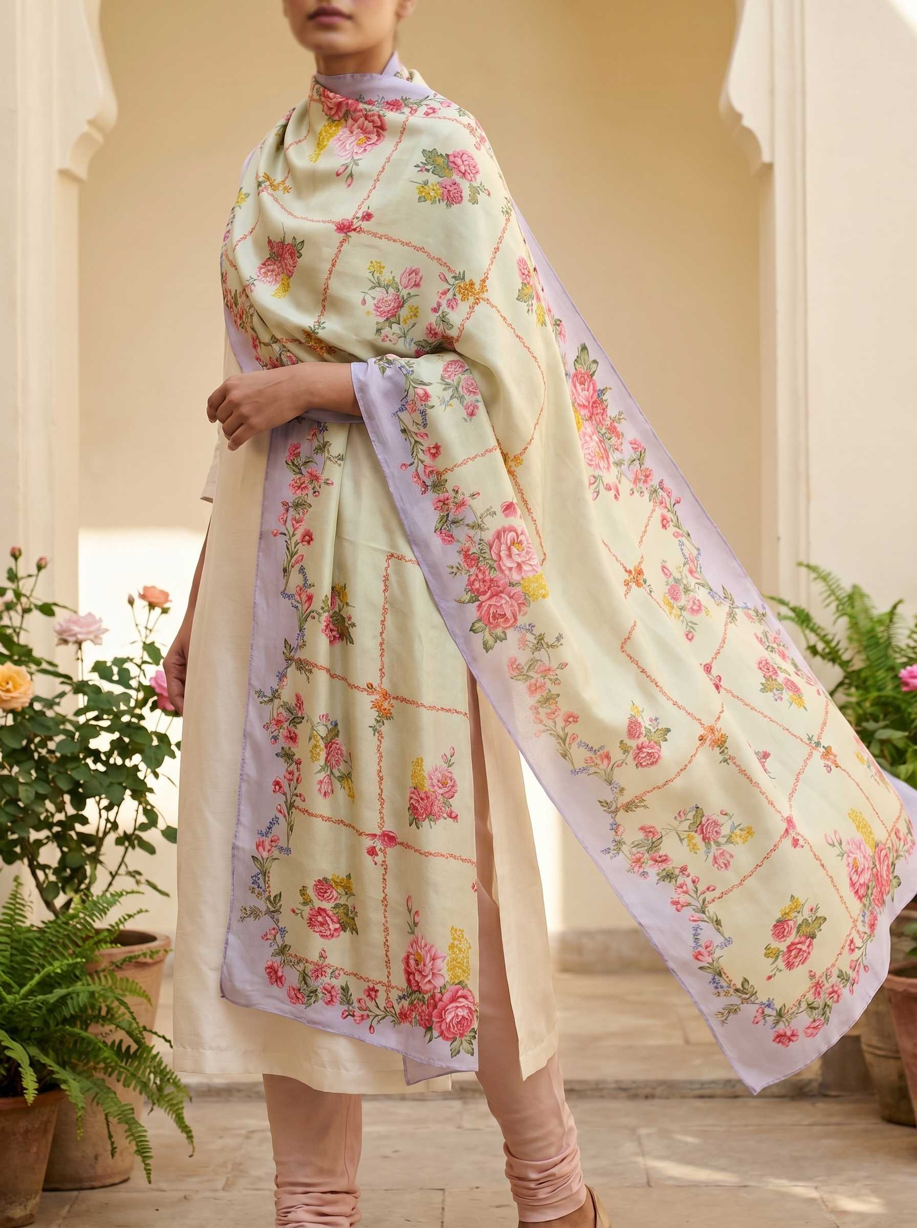 Blush Trellis