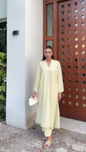 Butter yellow set